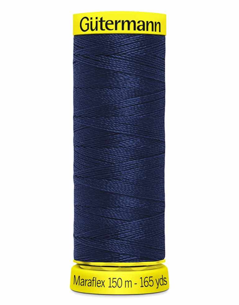 Gutermann Maraflex Elastic Thread in 40 shades, 150m