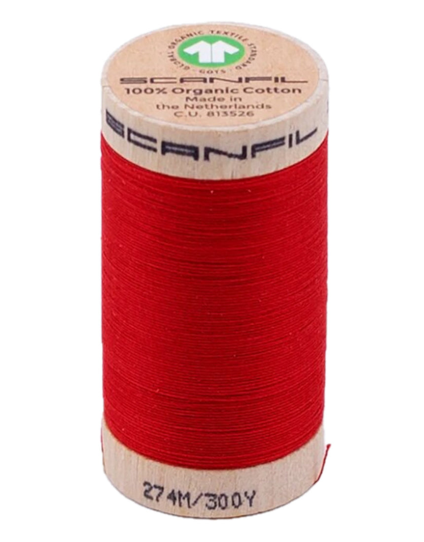 Scanfil Organic Cotton Thread Spools 30/2 Weight