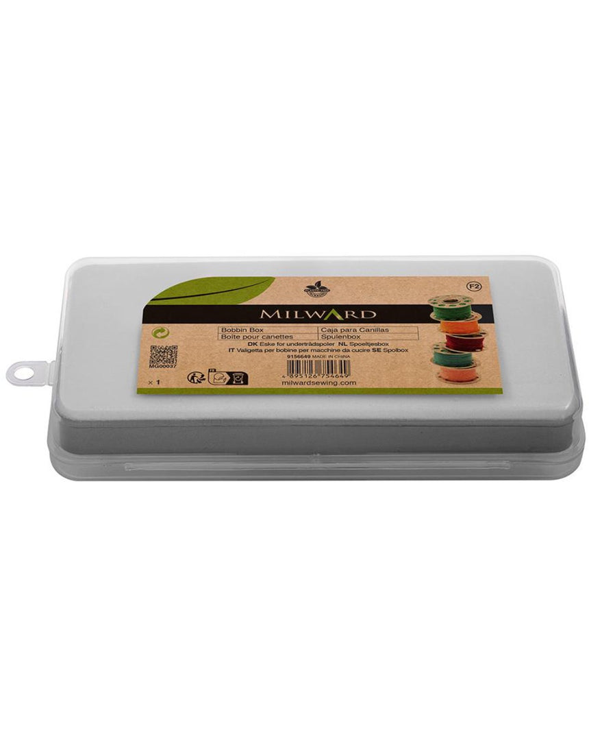 Milward Green Plastic Bobbin Box