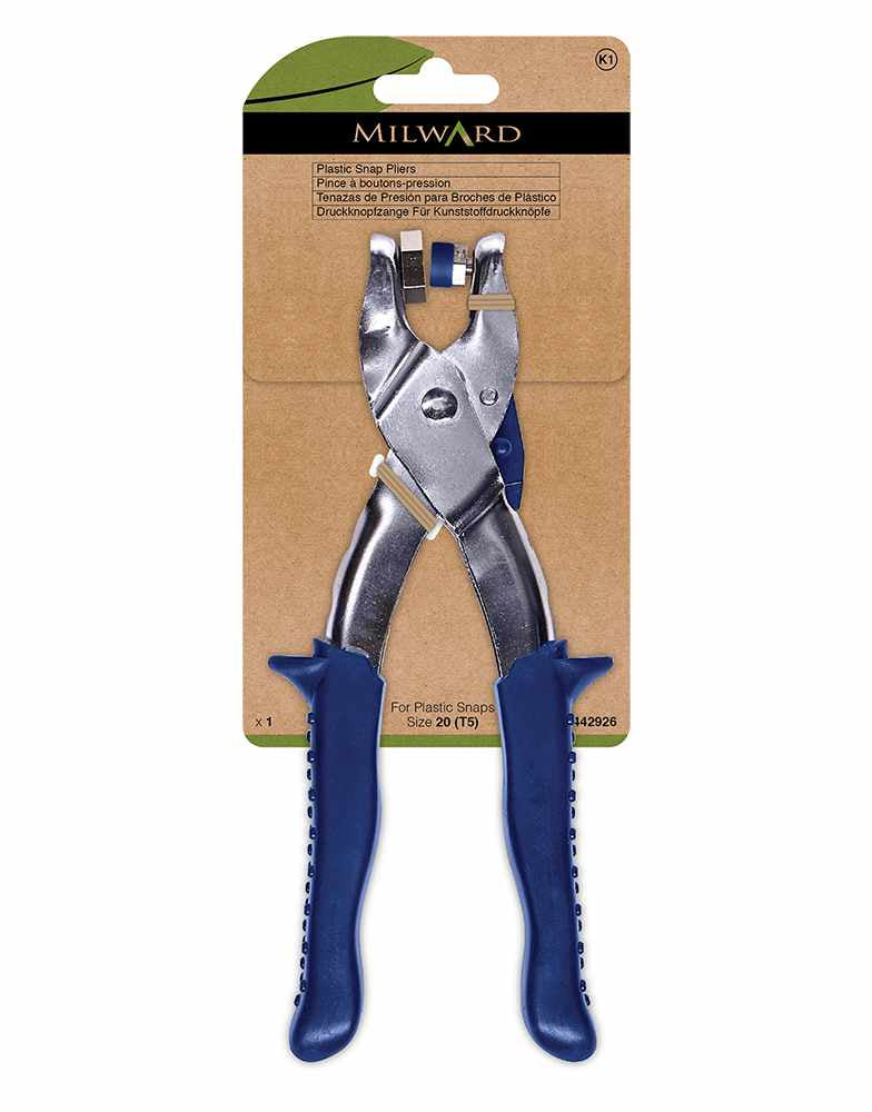 Milward Green Pliers for Plastic KAM Snaps