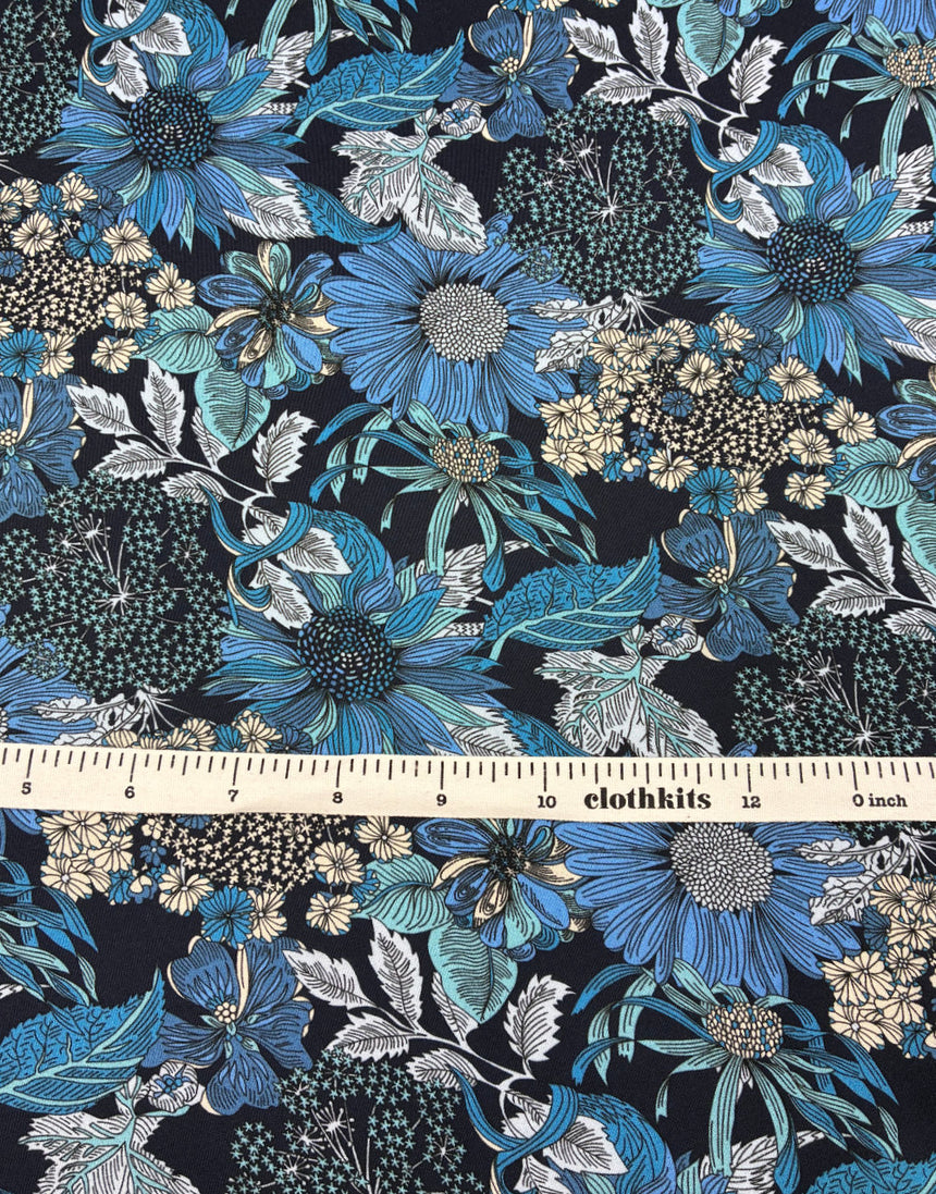 Liberty Fabrics Bickington Satin Viscose, Angelica Garla B