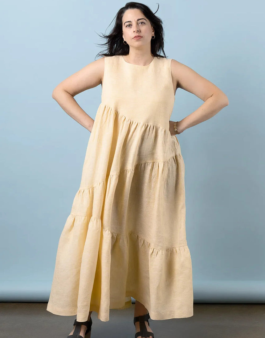 Azure Dress, Skirt and Top PDF Sewing Pattern, Closet Core