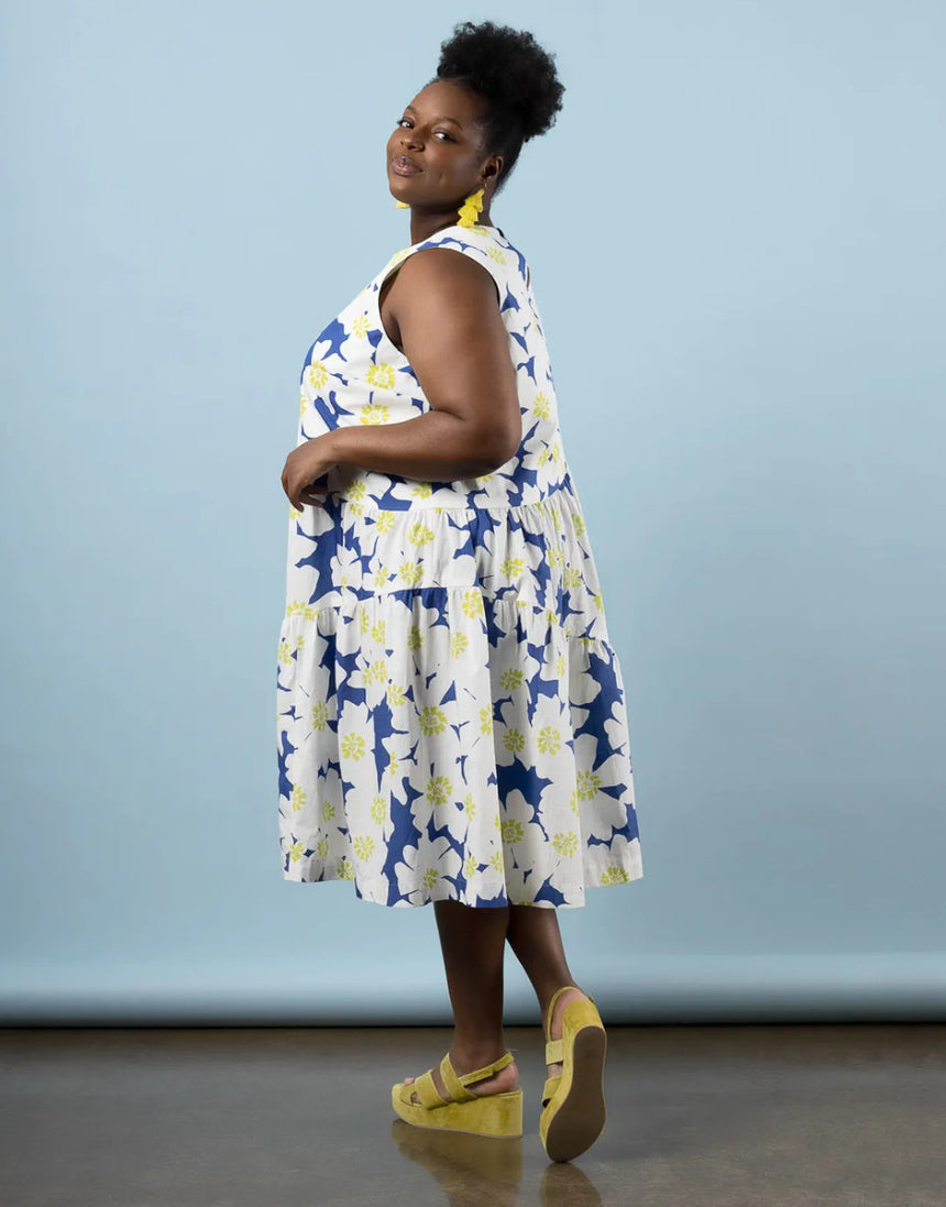 Azure Dress, Skirt and Top PDF Sewing Pattern, Closet Core