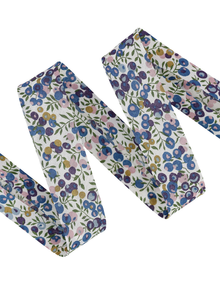 Liberty Fabrics Wiltshire Bud D Cotton Bias Binding, 25mm