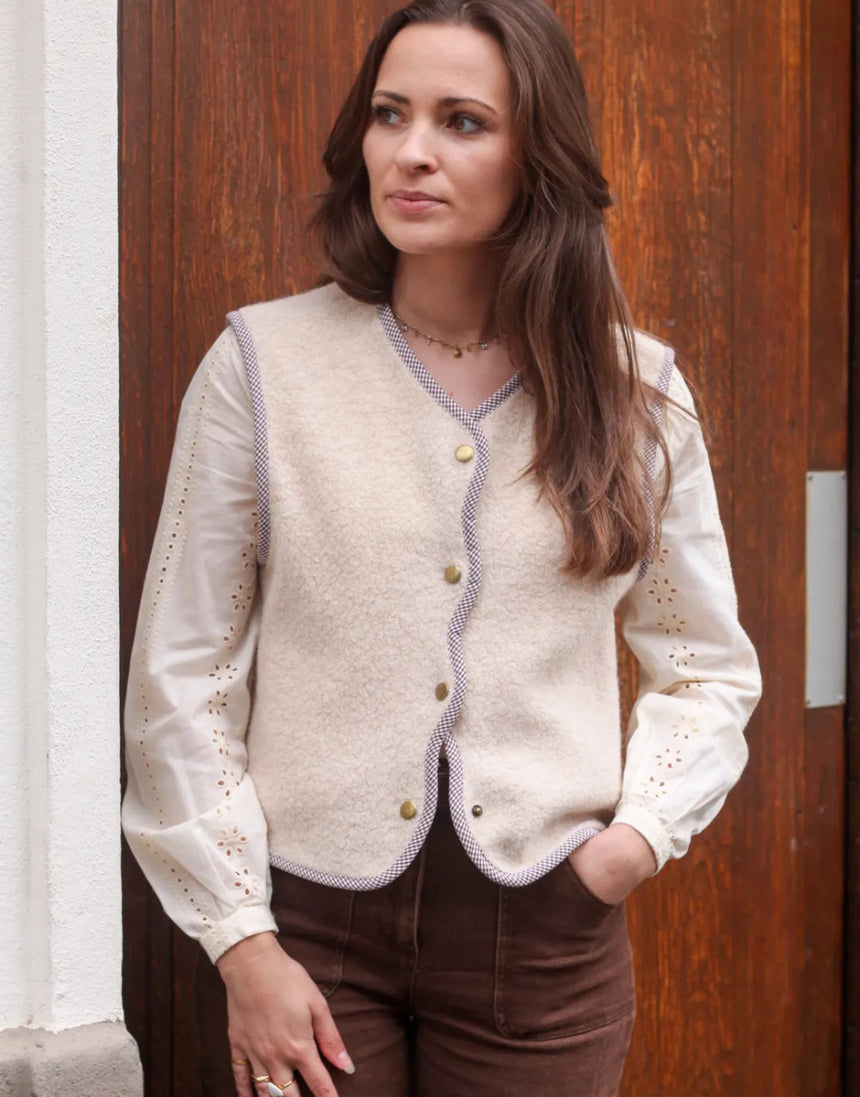 Le Gilet Bliss PDF Pattern, Cha' Coud