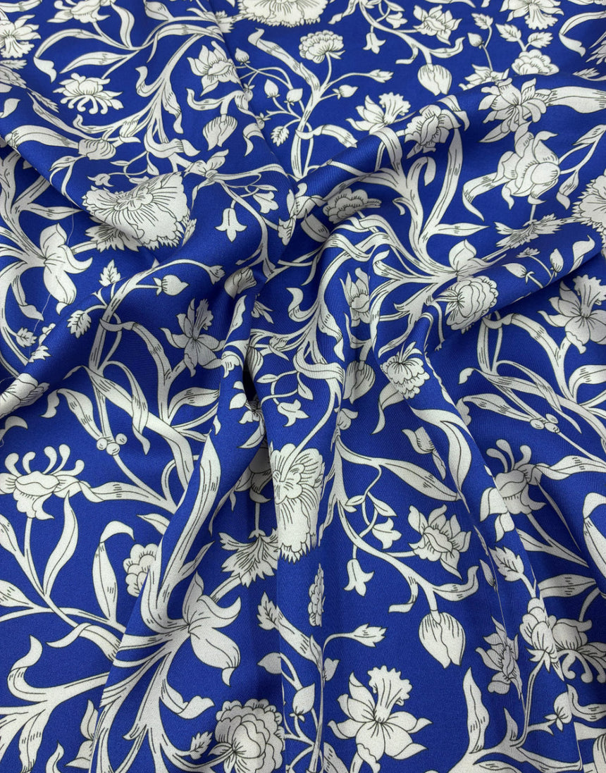 Liberty Fabrics Bickington Satin Viscose, Columbia Road A