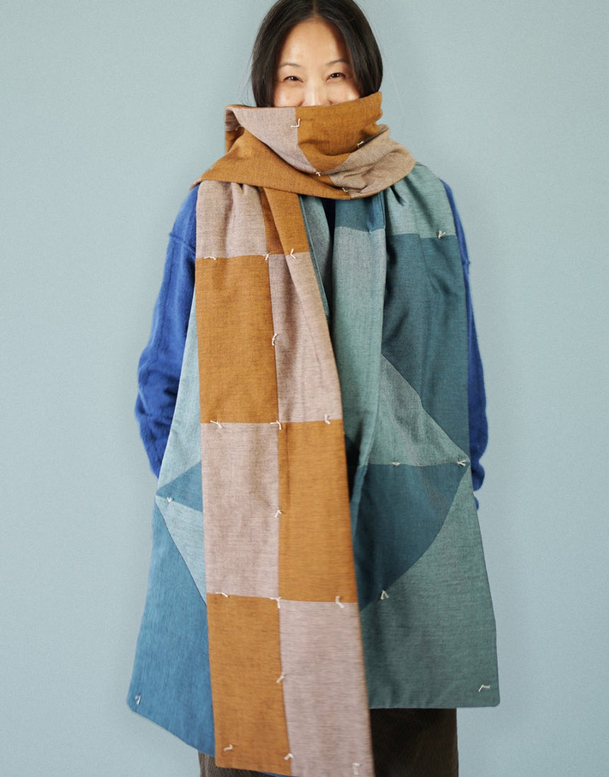 Butter & Sugar Quilt Scarves PDF Immediate Download Sewing Pattern, Matchy Matchy Sewing Club