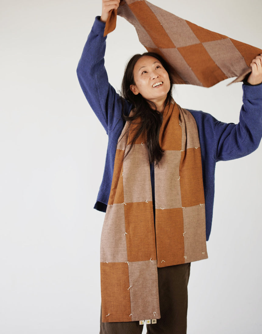 Butter & Sugar Quilt Scarves PDF Immediate Download Sewing Pattern, Matchy Matchy Sewing Club