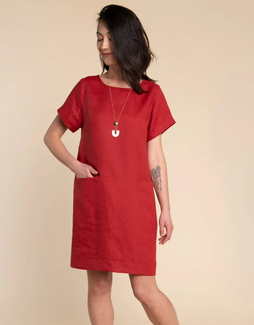 Cielo Top and Dress PDF Sewing Pattern, Closet Core