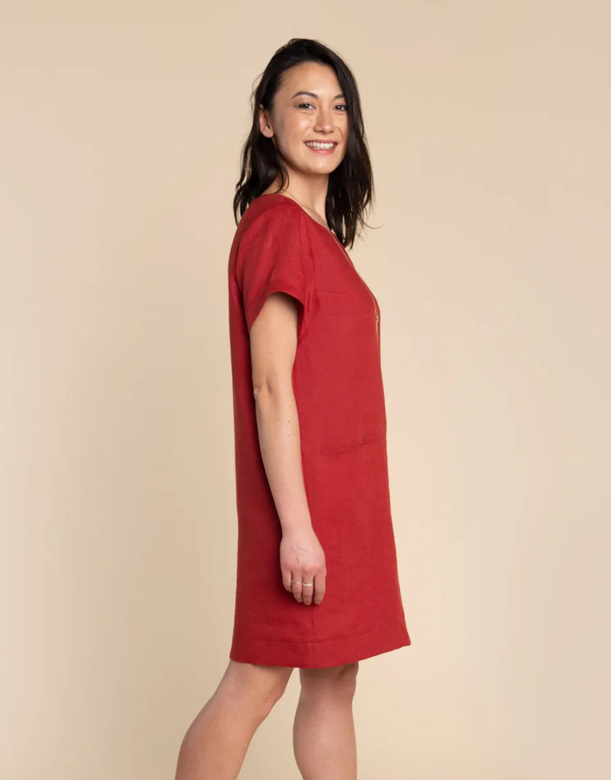 Cielo Top and Dress PDF Sewing Pattern, Closet Core