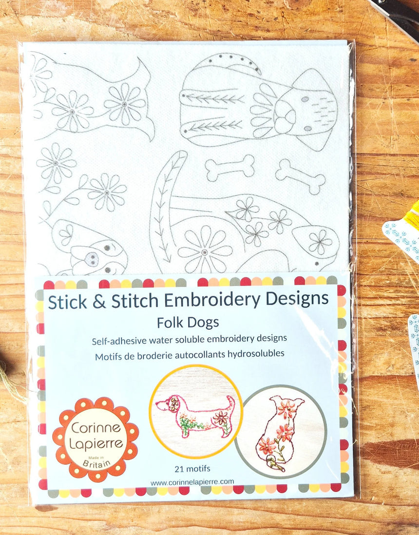 Stick & Stitch Embroidery Designs, Corinne Lapierre