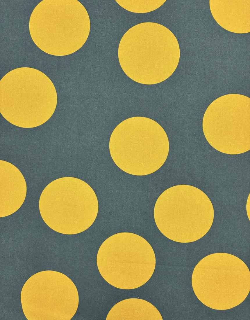 Beach Hut Spot, Cotton Poplin Fabric, Light and Lush