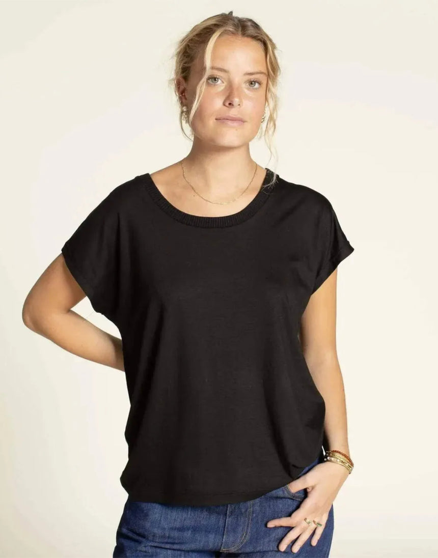 Easy T-shirt PDF Sewing Pattern, Wardrobe by Me