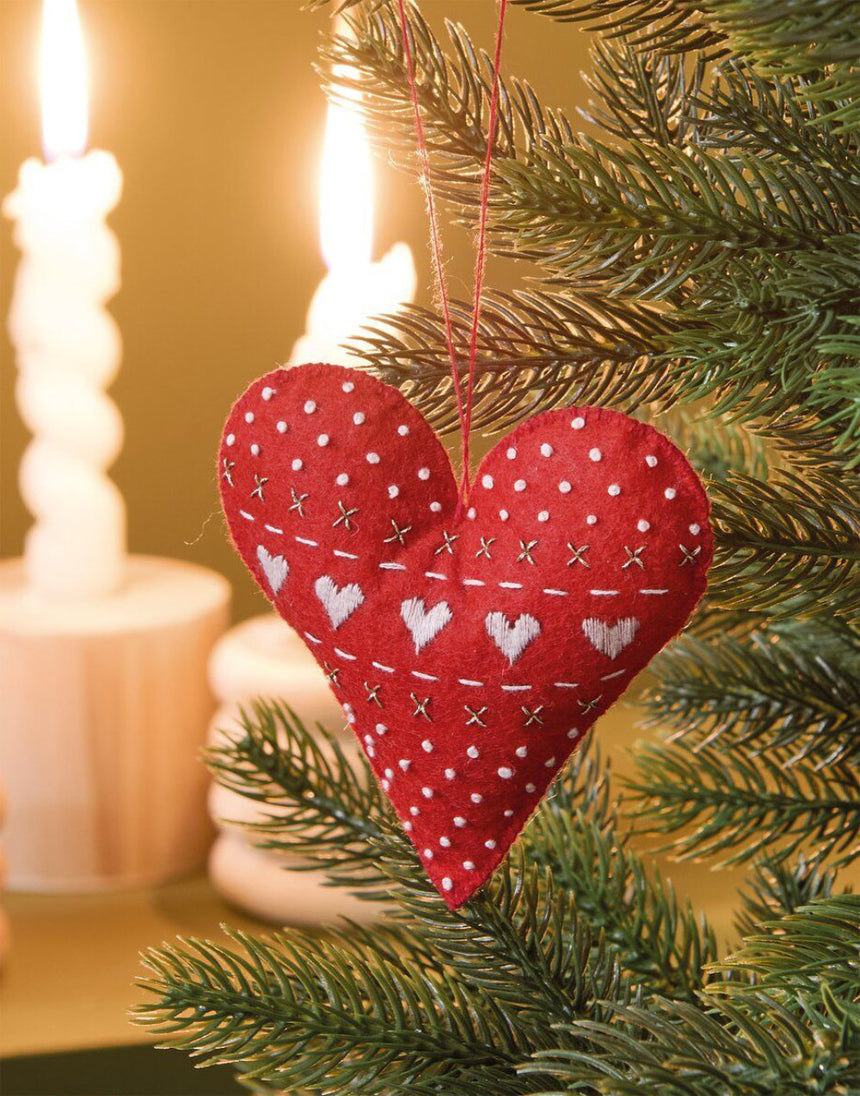 Heart Felt Pendant Kit, Rico Design