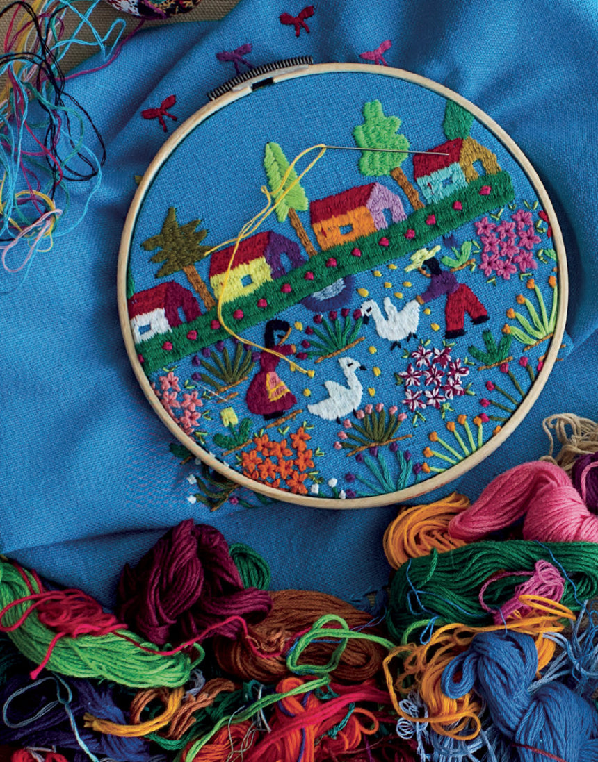 The Embroidery of Mexico by Gimena Romero