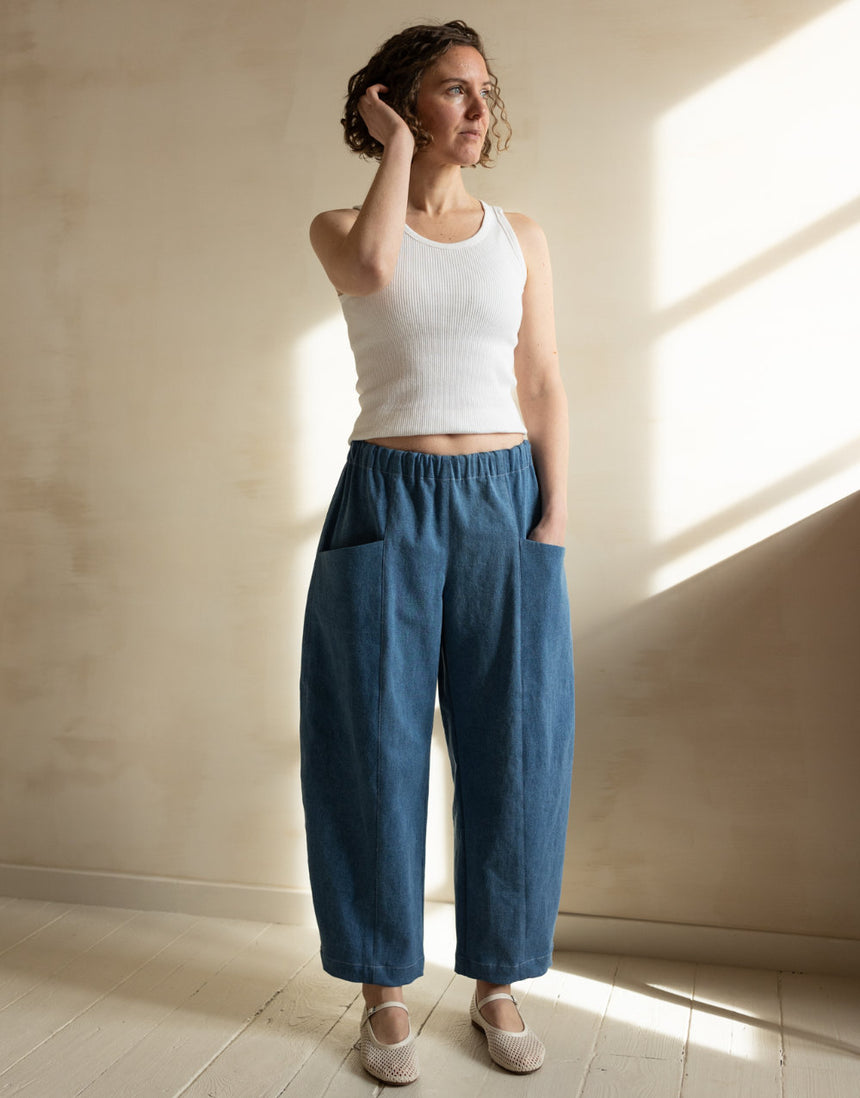 Emile barrel pants PDF Download Sewing Pattern, ReadyToSew