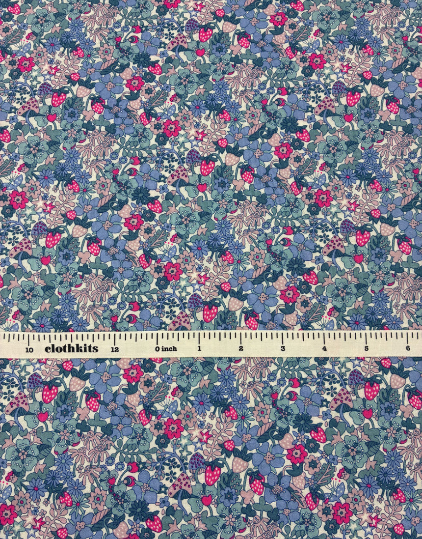 Liberty Fabrics Lasenby Quilting Cotton, Everlasting - Flowertop Forest A
