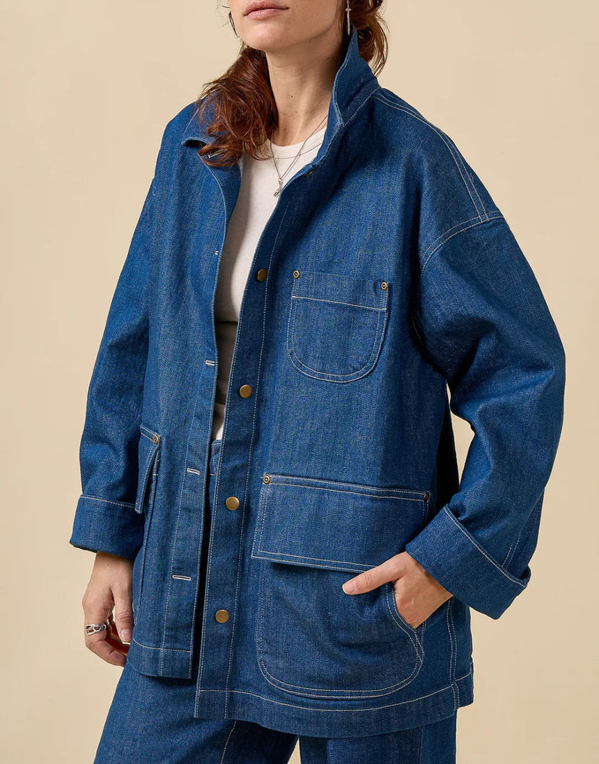 Fowler Barn Coat and Quilted Jacket PDF Sewing Pattern, Closet Core