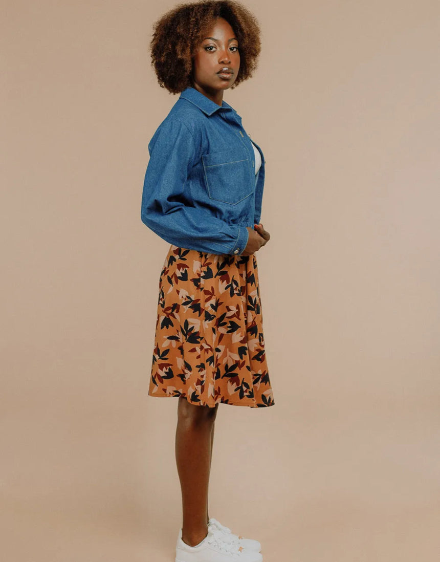 Fougère Overshirt and Jacket PDF Sewing Pattern, Deer & Doe