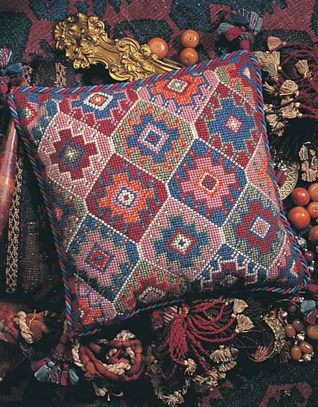 Turkish Kelim Needlepoint Tapestry Kit, Glorafilia