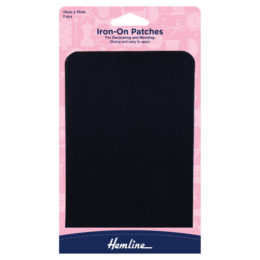 Cotton Twill Iron-On Mending Patches