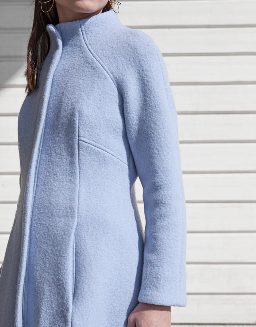 Hemisfèric Coat PDF Sewing Pattern, Pauline Alice