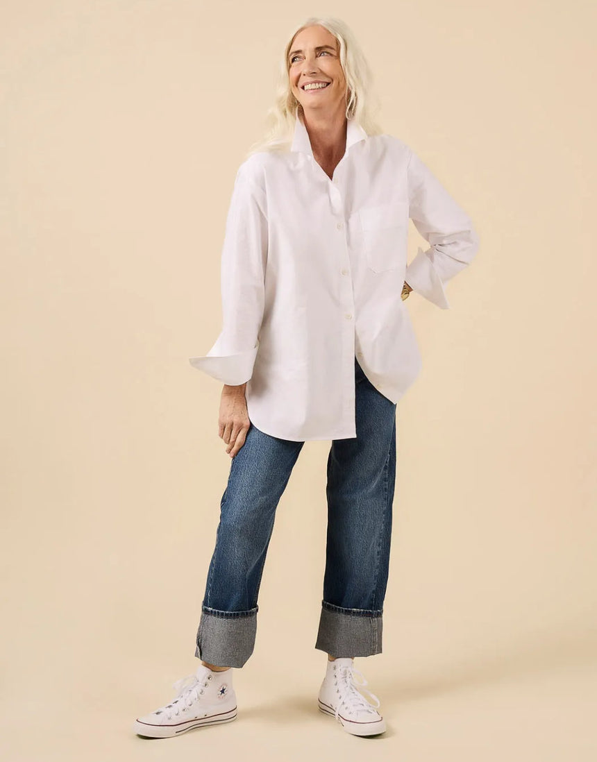 Jenna Shirt and Shirtdress PDF Sewing Pattern, Closet Core