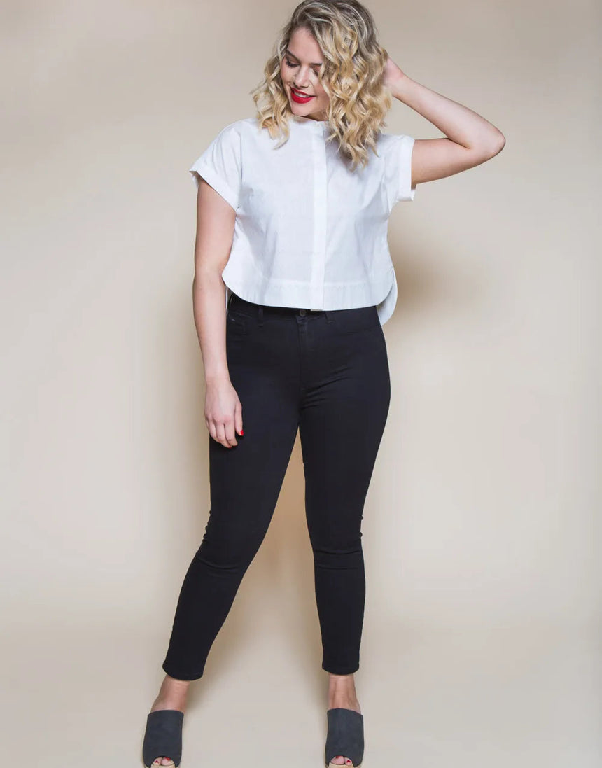 Kalle Shirt and Shirtdress PDF Sewing Pattern, Closet Core