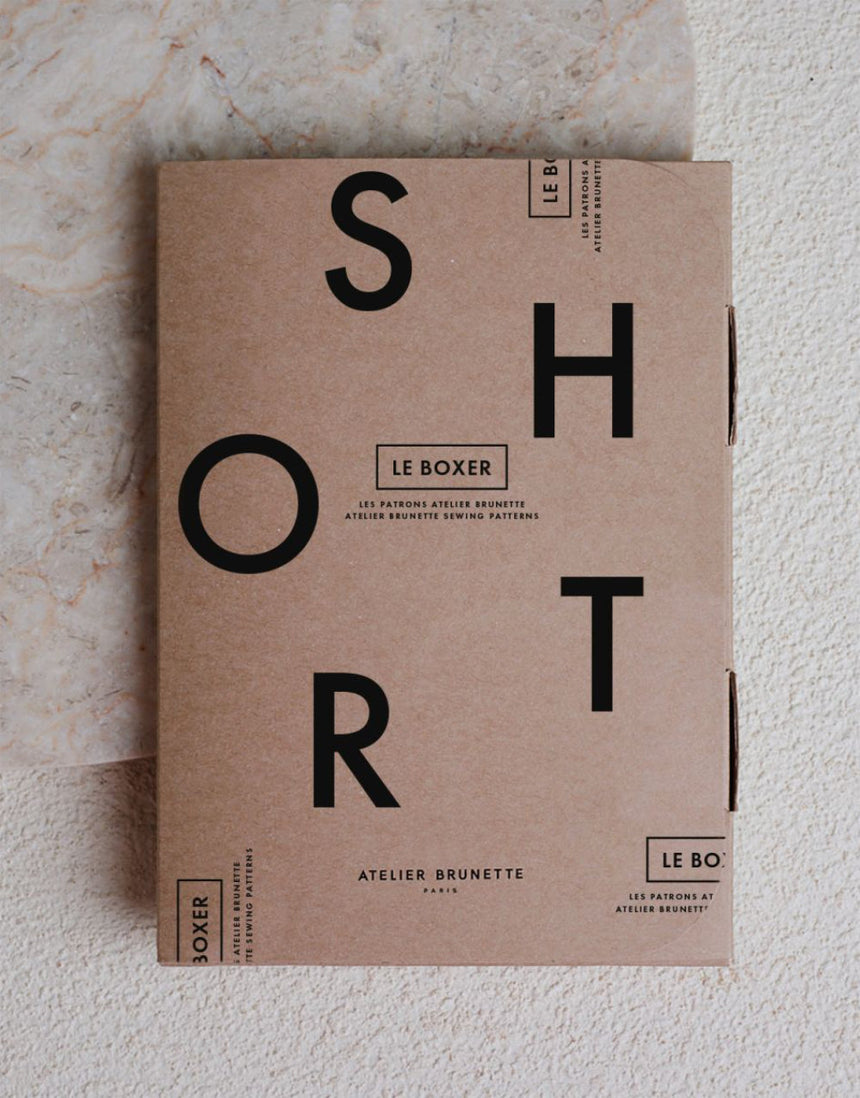 Le Boxer Shorts Sewing Pattern, Atelier Brunette
