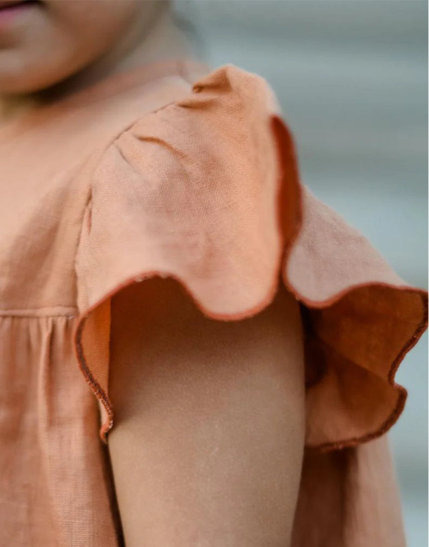 Louise Blouse & Dress Sewing Pattern (3y - 12), Ikatee