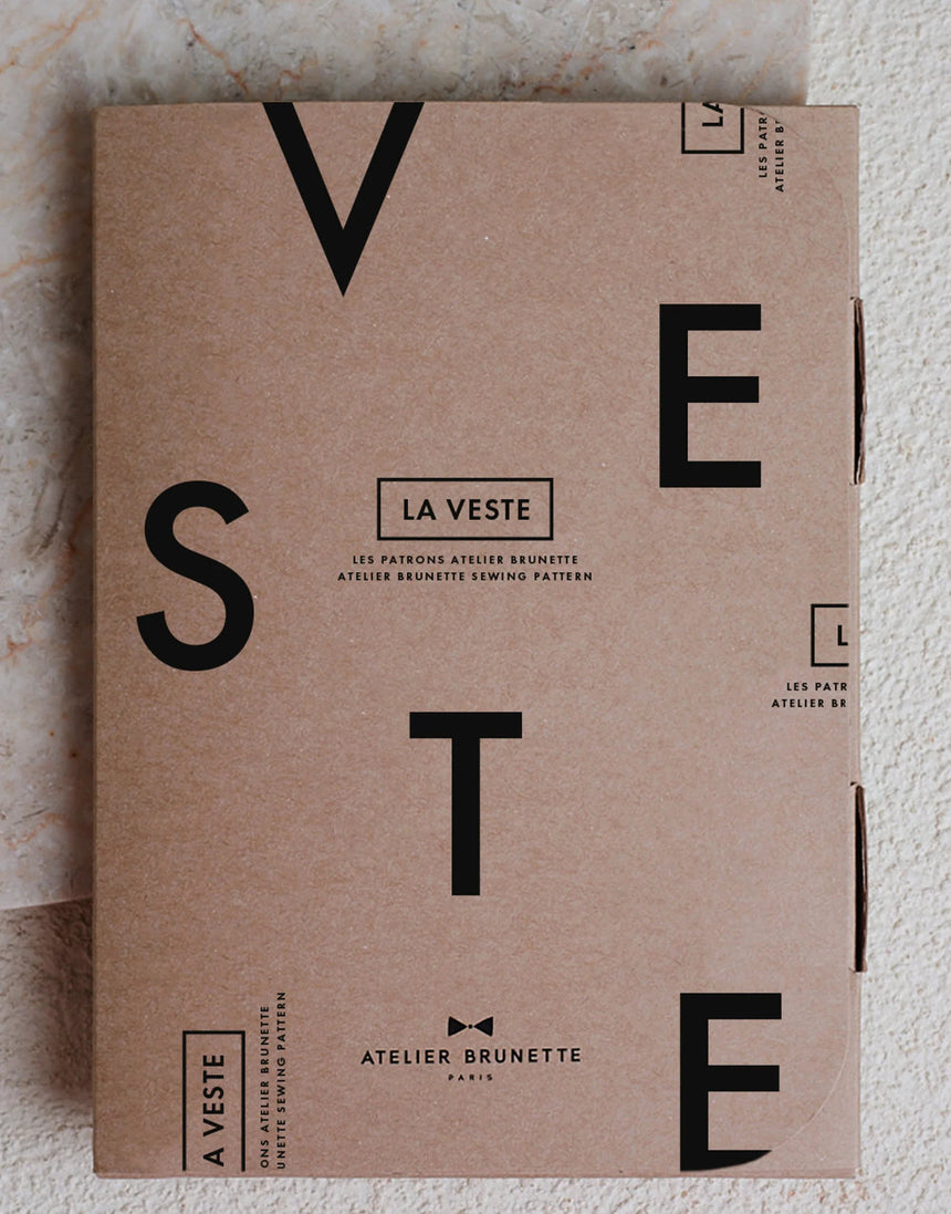 La Veste Workwear Jacket Sewing Pattern, Atelier Brunette