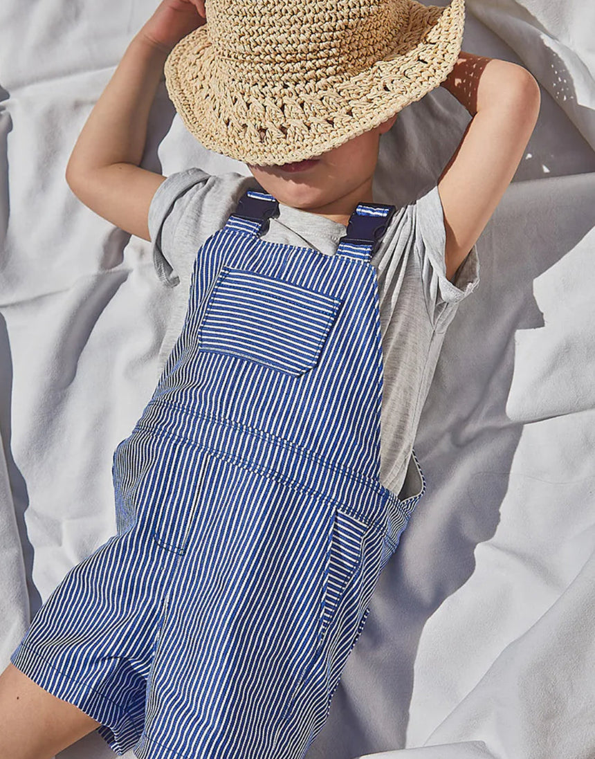 Lyon Kid's Overalls, Dungaree Sewing Pattern (3y - 12y), Ikatee