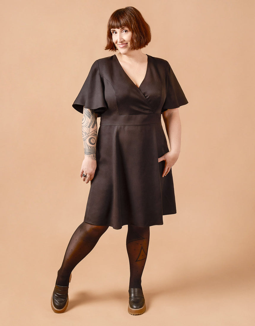 Magnolia Dress PDF Download Sewing Pattern, Deer & Doe