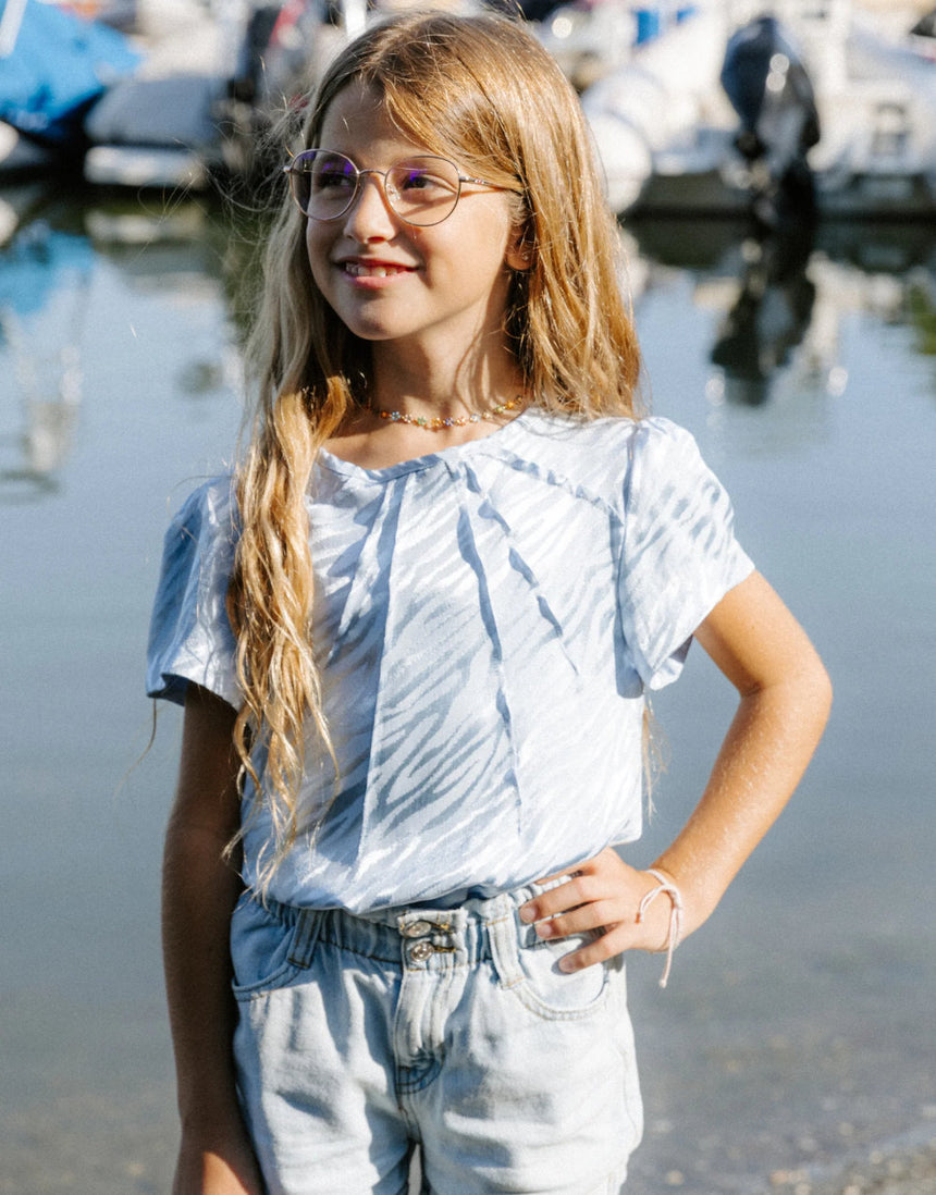 La Blouse/Robe Miss Zenith Paper Sewing Pattern, Maison Fauve - Girls