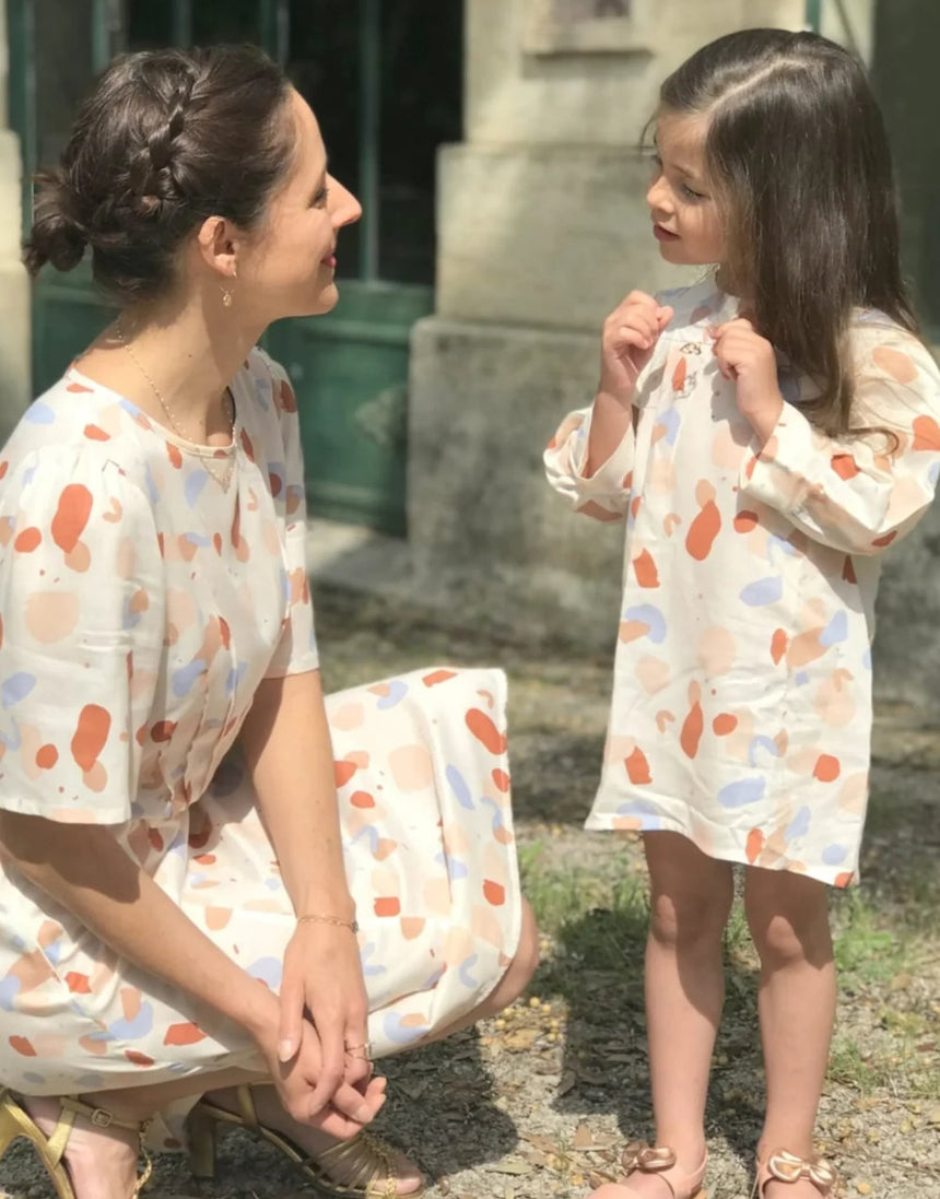 La Blouse/Robe Miss Zenith Paper Sewing Pattern, Maison Fauve - Girls