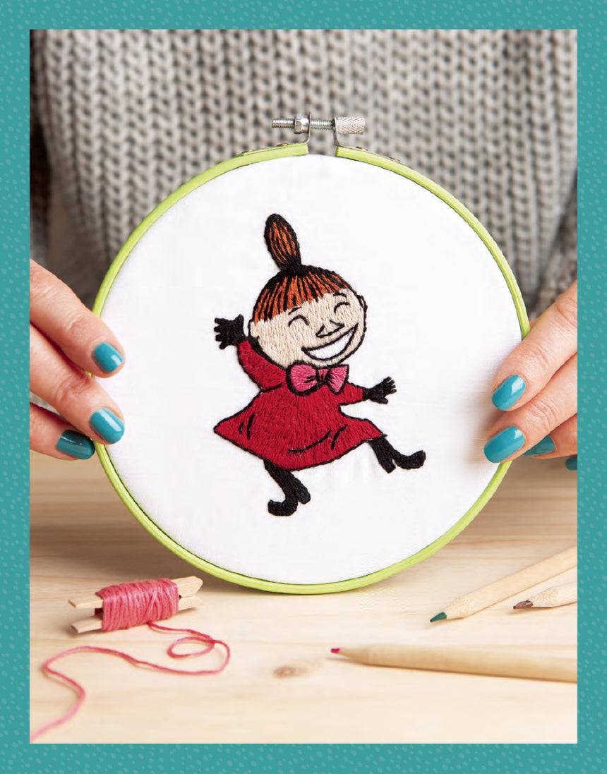 Moomin Embroidery by Jo Lochhead