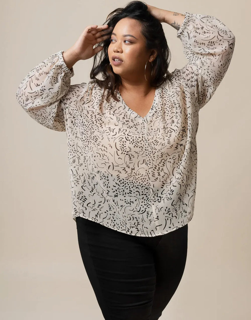 Nicks Dress and Blouse PDF Sewing Pattern, Closet Core