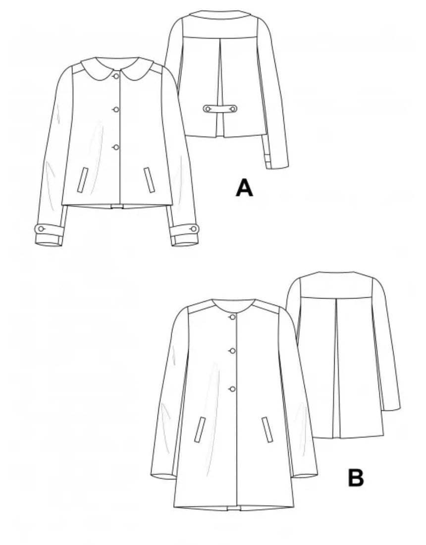 Ninot Jacket PDF Sewing Pattern, Pauline Alice