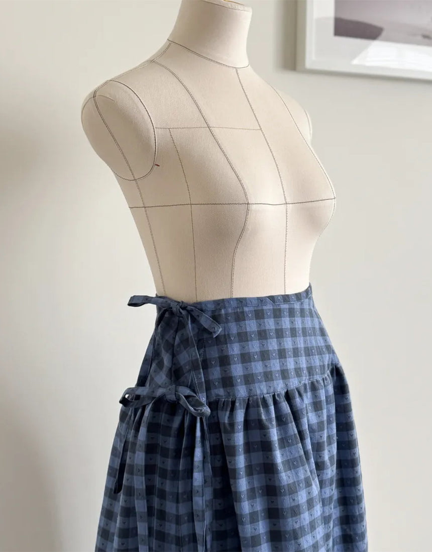 La Ciotat Wrap Skirt Pattern PDF Download Sewing Pattern, Sewing Therapy