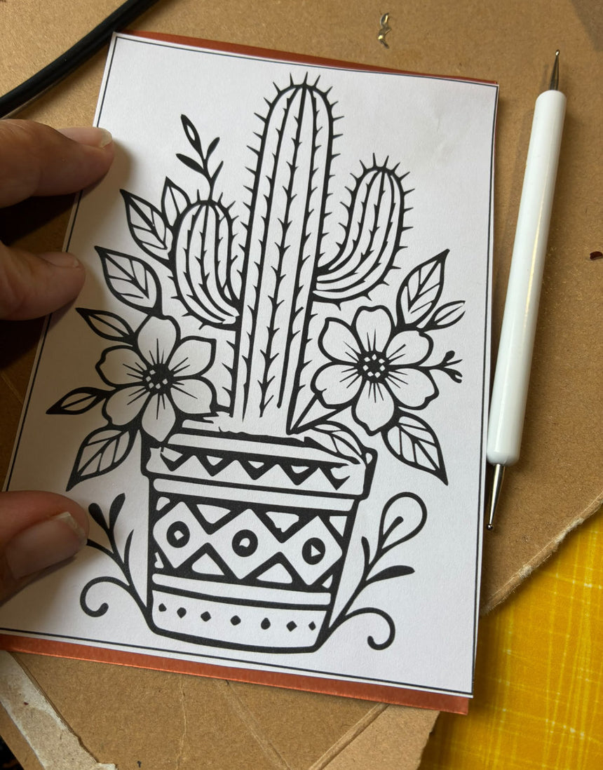 Day of the dead Mexican Hojalata Tin Embossed Decoration Workshop | Two hour | Chichester Craft Courses