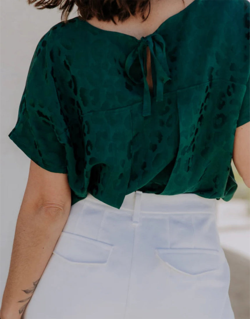 Palma Top Paper Sewing Pattern, Maison Fauve