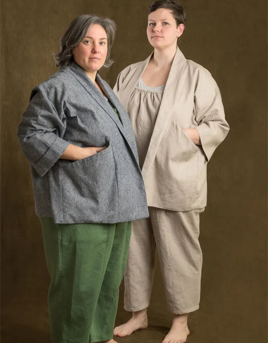 Oversized Pekka Jacket PDF Sewing Pattern, Ready To Sew