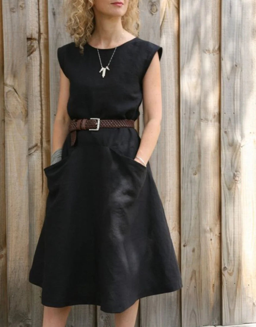 Pia Dress Sewing Pattern, Tessuti
