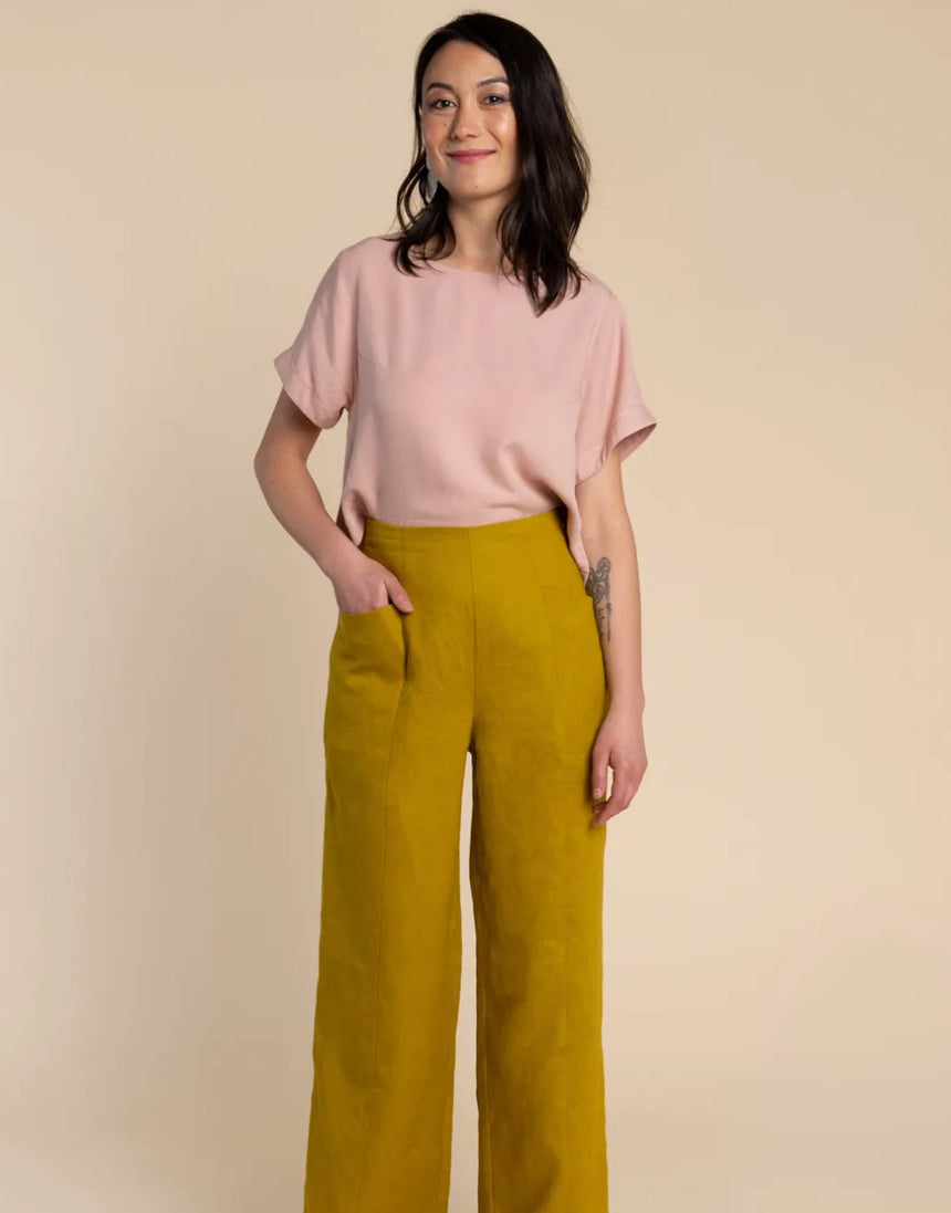 Pietra Pants and Shorts PDF Sewing Pattern, Closet Core