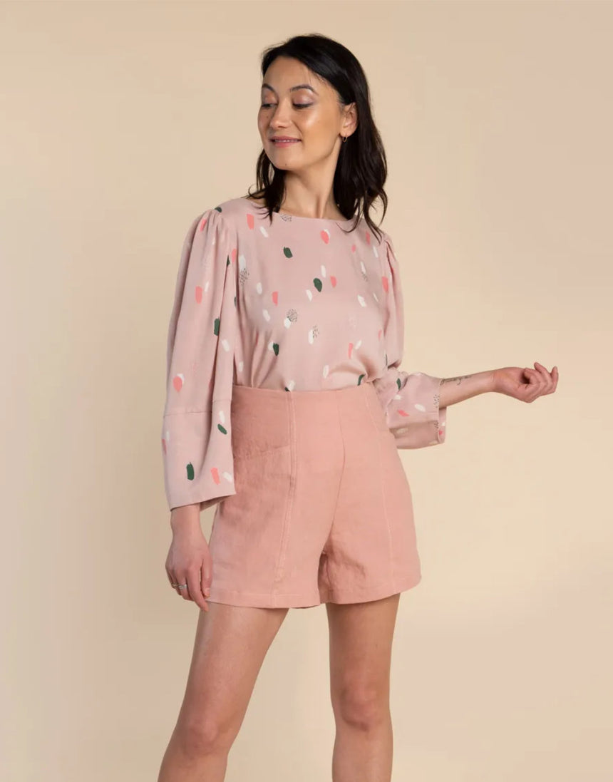 Pietra Pants and Shorts PDF Sewing Pattern, Closet Core