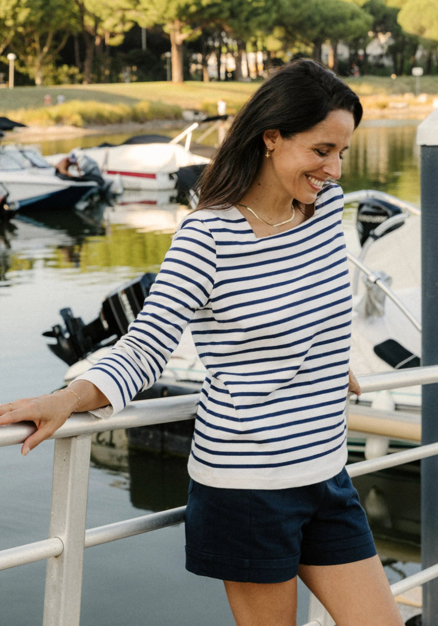 Pirate Breton Top Paper Sewing Pattern, Maison Fauve