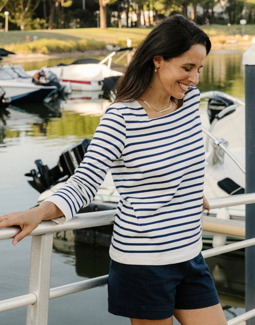 La Marinière Pirate Breton Top Paper Sewing Pattern, Maison Fauve