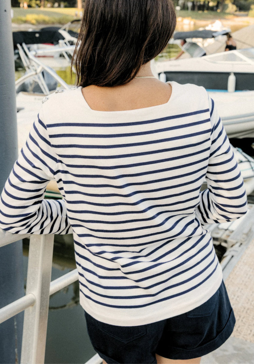 Pirate Breton Top Paper Sewing Pattern, Maison Fauve