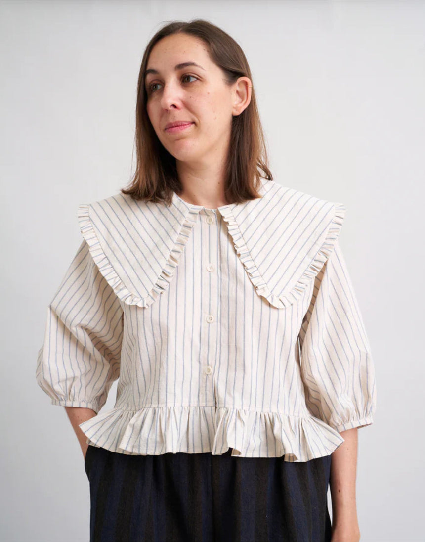 Playdate Blouse PDF Immediate Download Sewing Pattern, Matchy Matchy Sewing Club