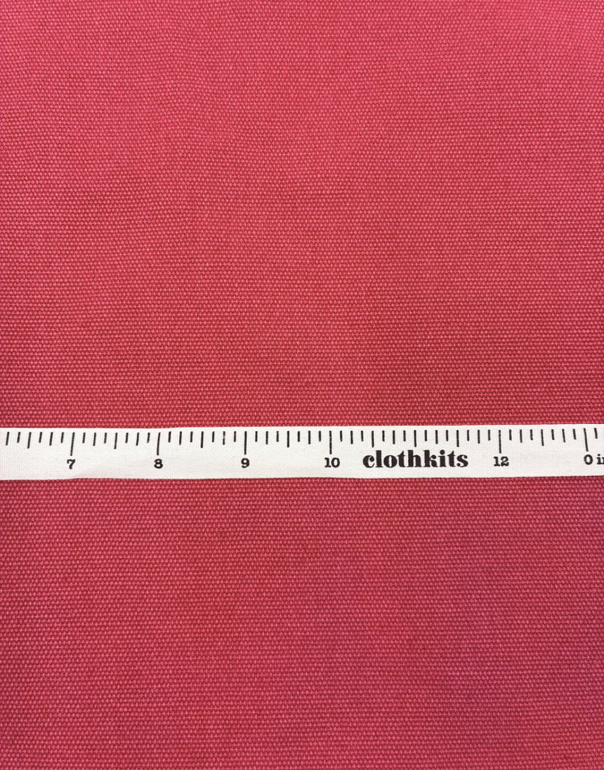 Rosehip Heavy Canvas Fabric, Light & Lush